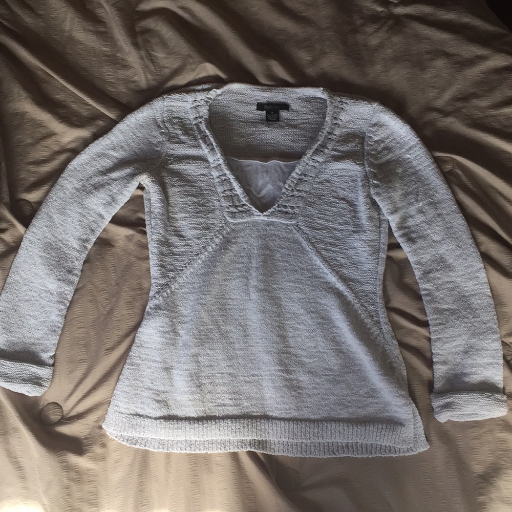 Casual White Sweater